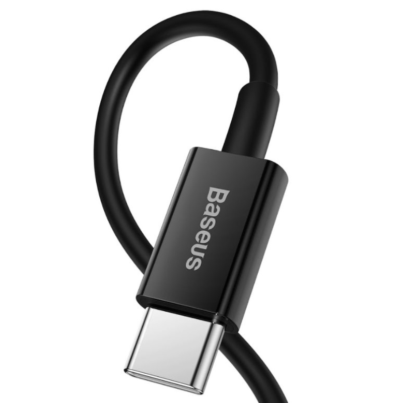 Baseus CATLYS-C01 Superior Fast Charging Dátový Kábel USB-C to Lightning 20W 2m Black