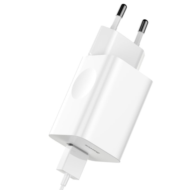 Baseus CCALL-BX02 Quick Charger 24W Nabíjačka White