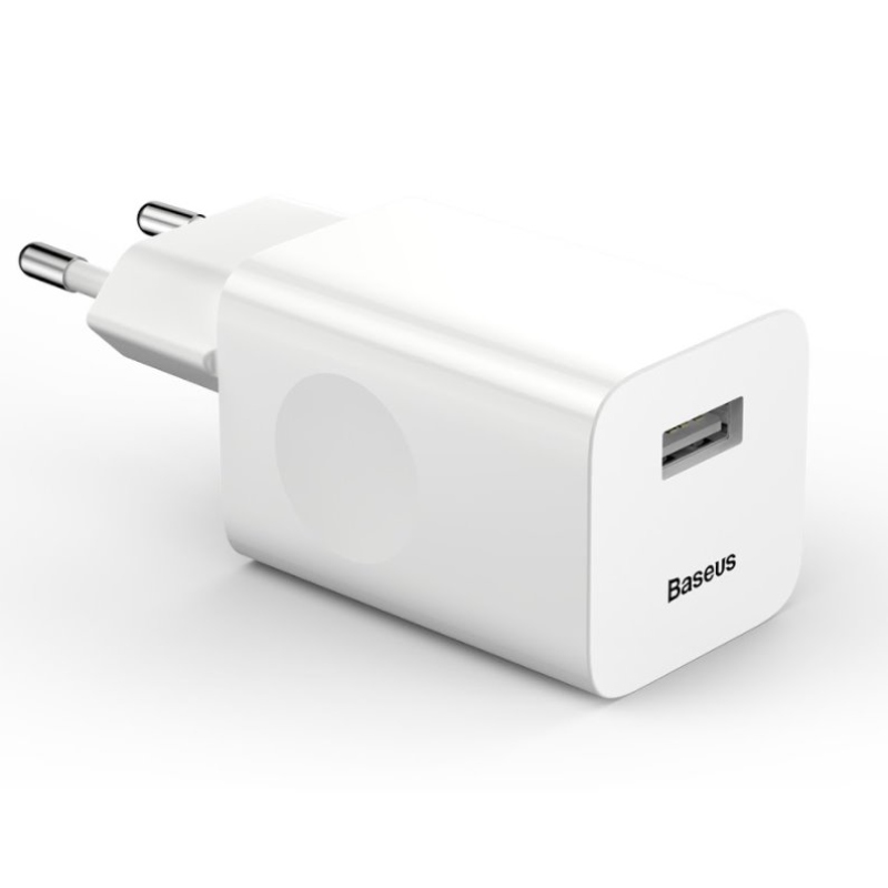 Baseus CCALL-BX02 Quick Charger 24W Nabíjačka White