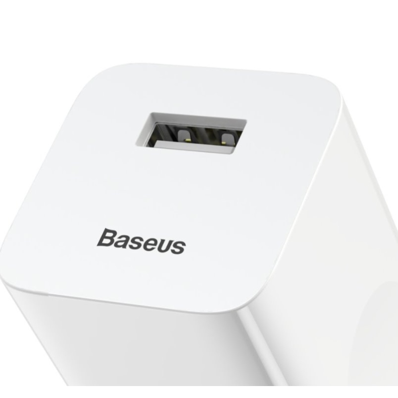 Baseus CCALL-BX02 Quick Charger 24W Nabíjačka White