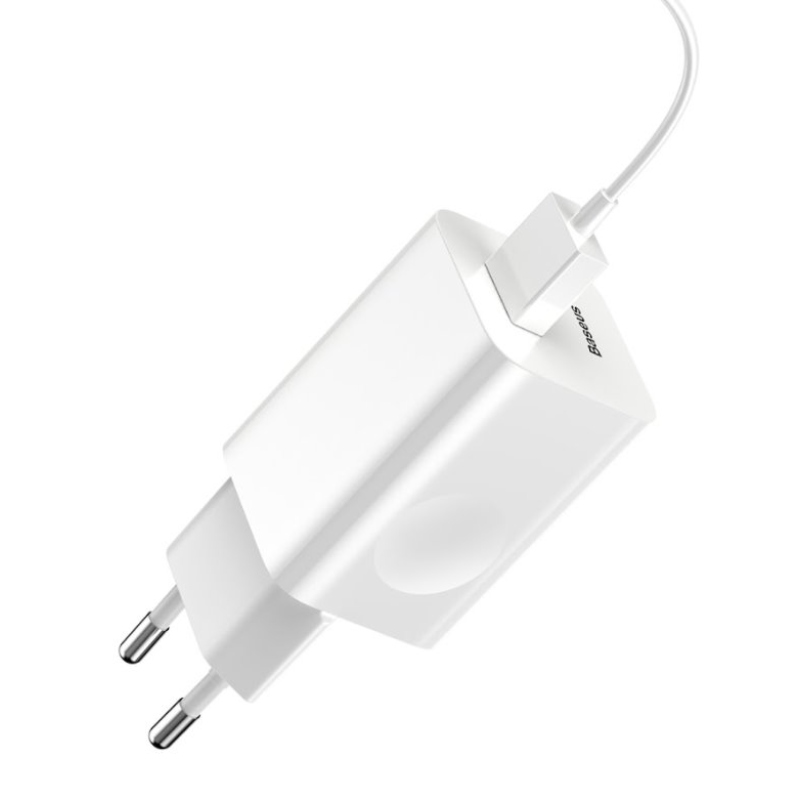 Baseus CCALL-BX02 Quick Charger 24W Nabíjačka White