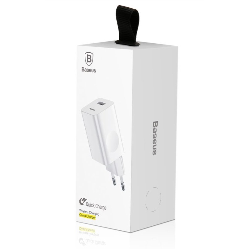 Baseus CCALL-BX02 Quick Charger 24W Nabíjačka White