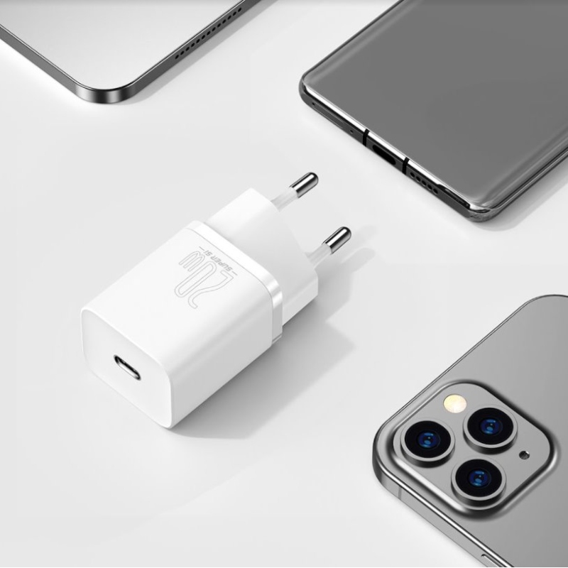 Baseus CCSUP-B02 Super Si Quick Nabíjačka USB-C 20W White