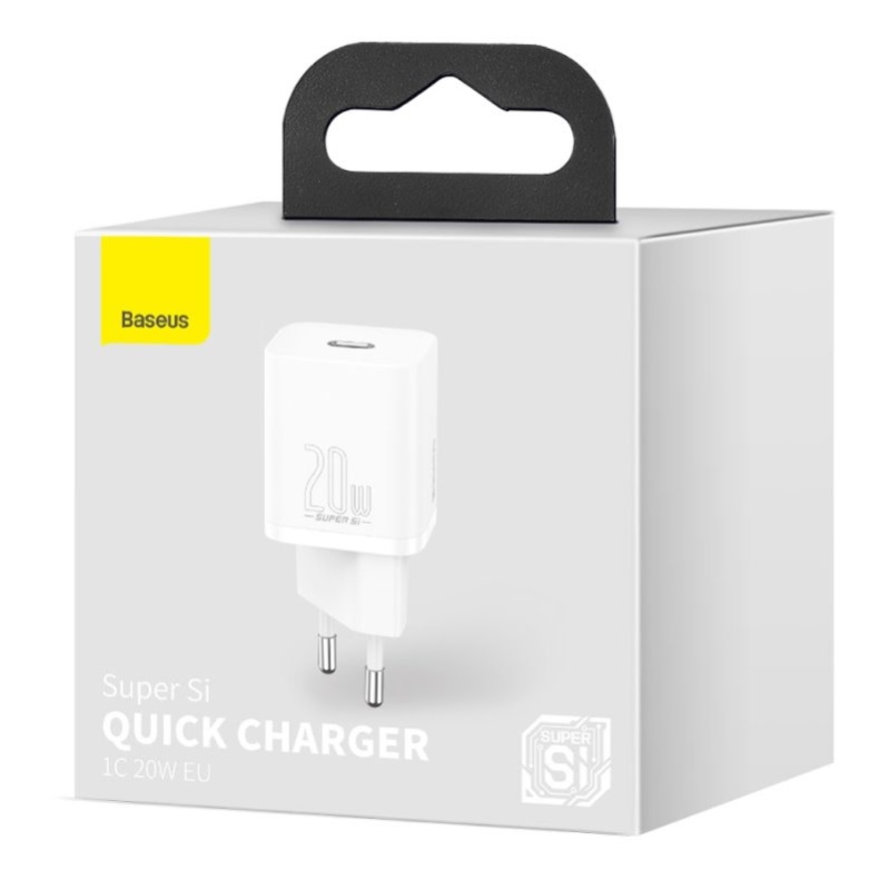 Baseus CCSUP-B02 Super Si Quick Nabíjačka USB-C 20W White