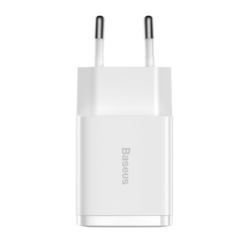 Baseus CCXJ010202 Compact Nabíjačka 2xUSB 10,5W White