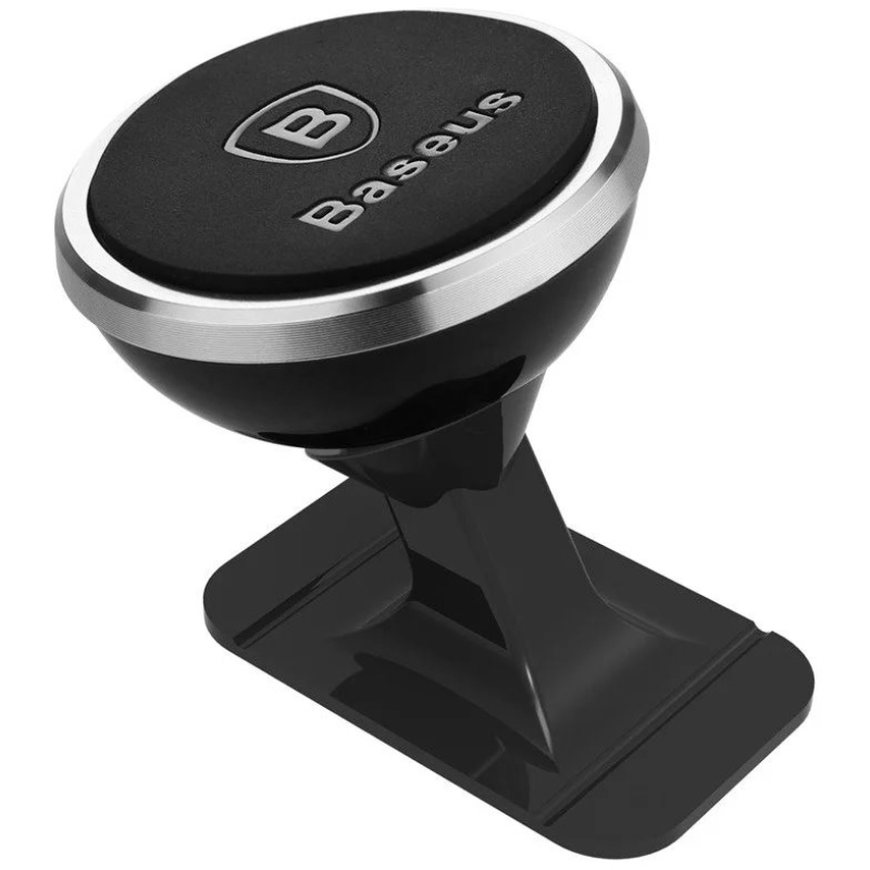 Baseus SUCX140012 Otočný Magnetický Držiak Telefónu Silver