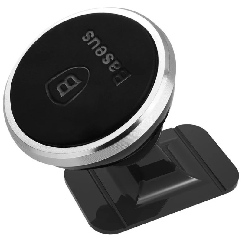 Baseus SUCX140012 Otočný Magnetický Držiak Telefónu Silver