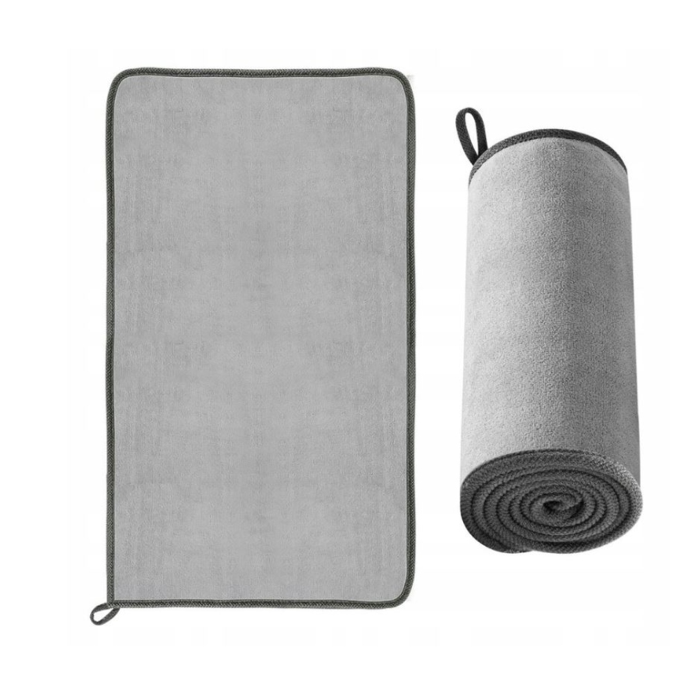 Baseus uterák na karosérii auta z mikrovlákna (40x80 cm) - šedý