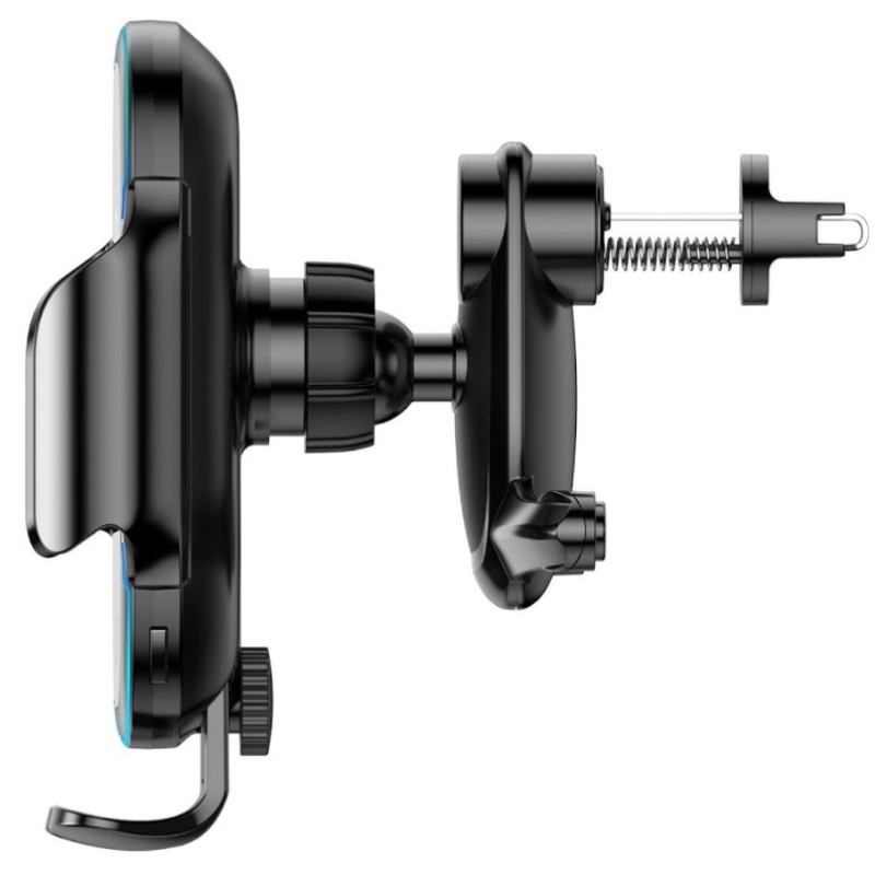 Baseus WXHW03-01 Light Electric Držiak do Autá s Bezdrôtovým Nabíjaním 15w Black