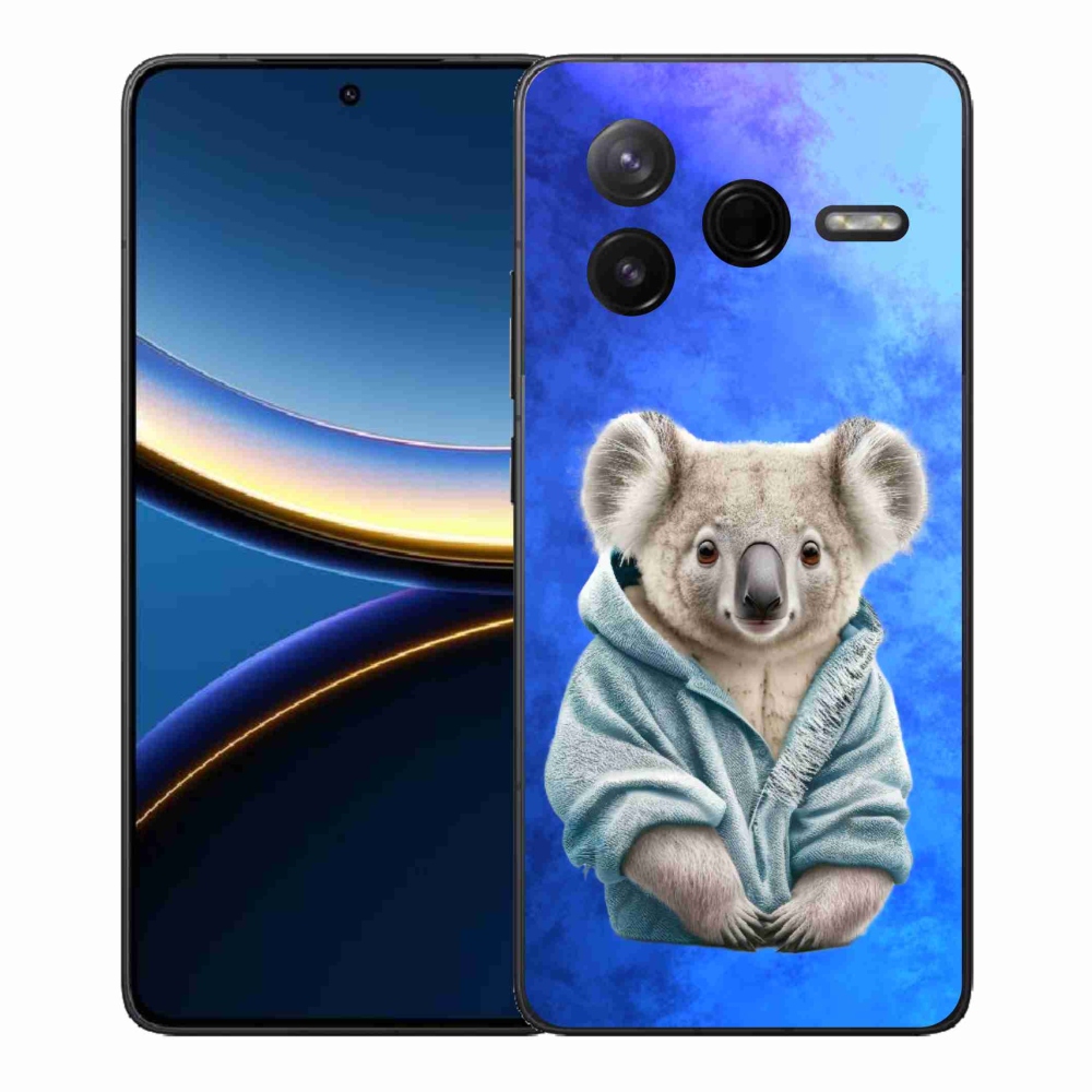 Gélový kryt mmCase na Xiaomi Poco F7 Pro - koala vo svetri