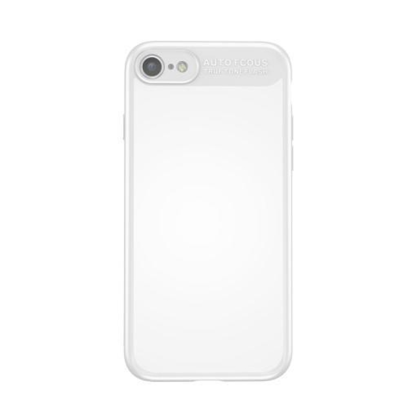 Bass zrkadlový slim gélový obal naiPhone 7 a iPhone 8 - biely