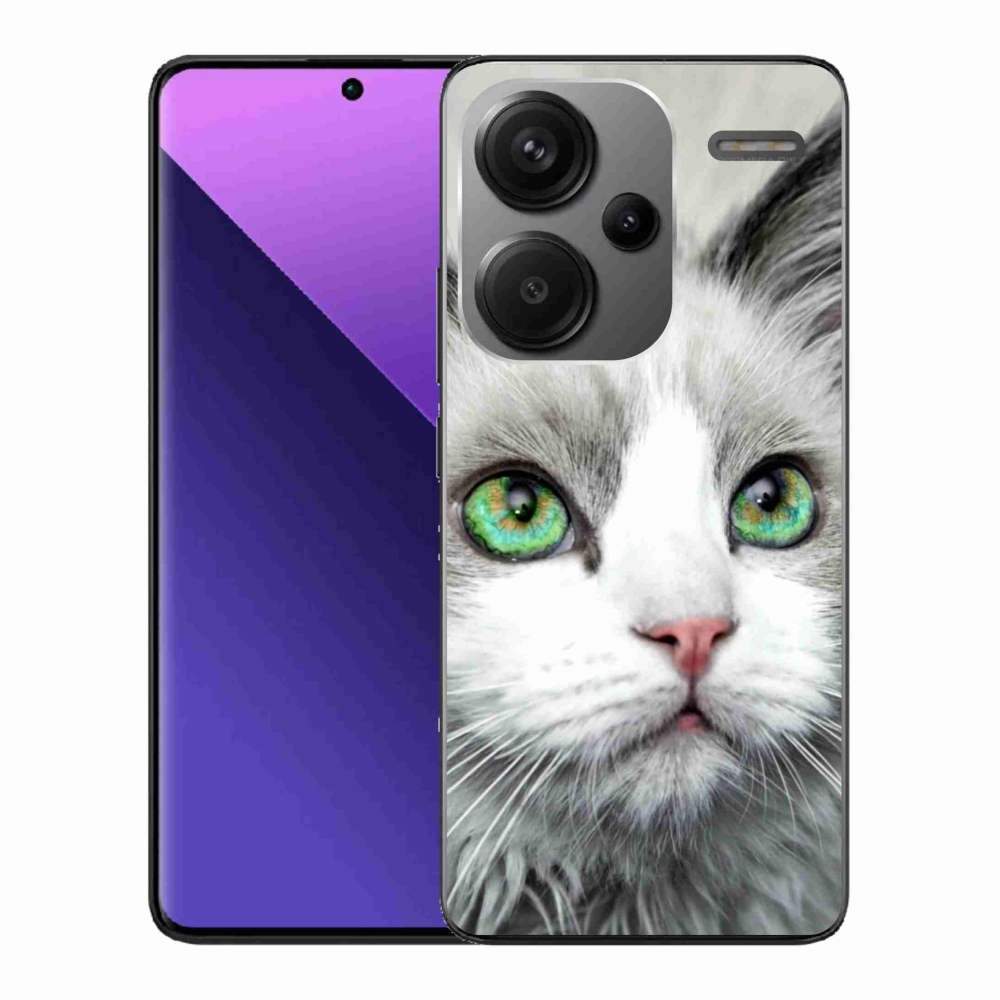 Gélový kryt mmCase na Xiaomi Redmi Note 13 Pro+ 5G - mačacie pohľad