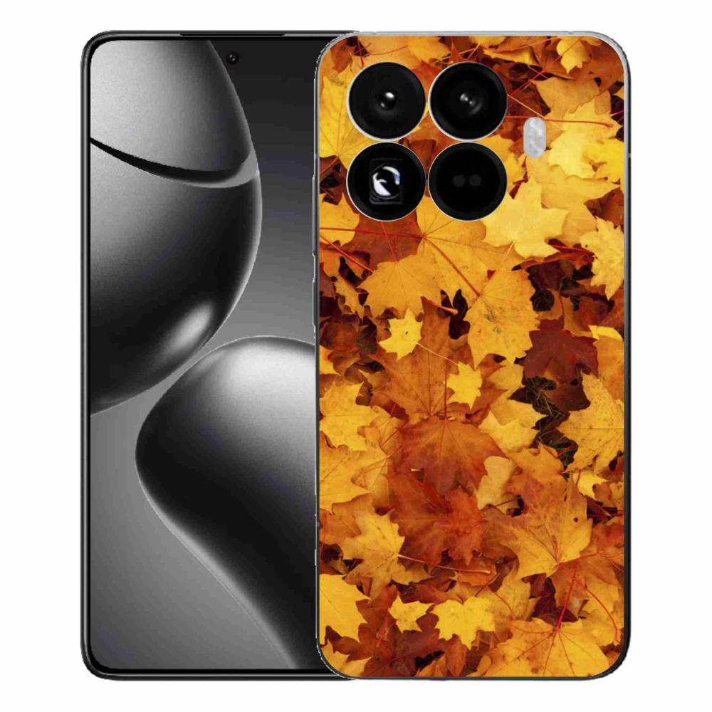 Gélový kryt mmCase na Xiaomi 15T Pro - javorové listy