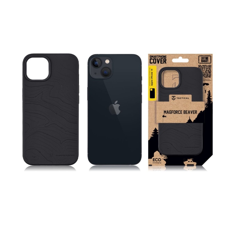Taktický kryt MagForce Beaver pre iPhone 13 Asphalt