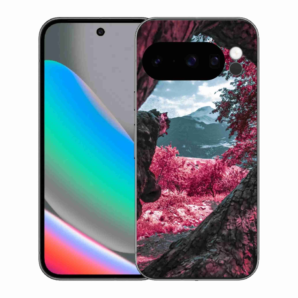 Gélový kryt mmCase na Google Pixel 10 Pro - výhľad na hory