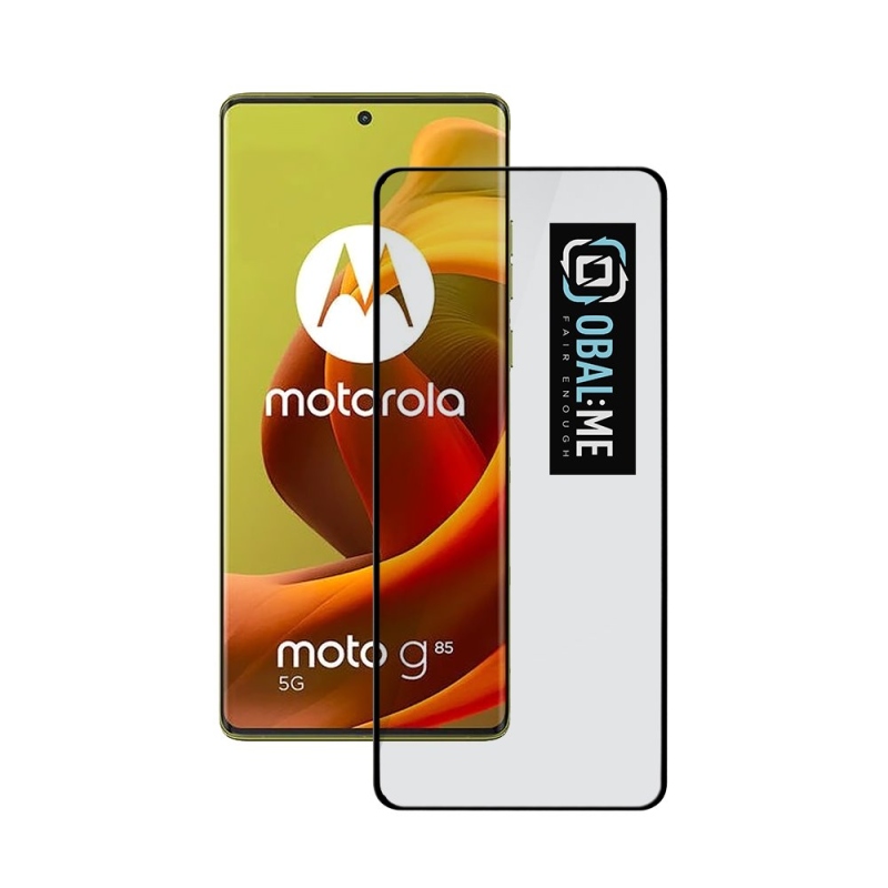 OBAL:ME 5D Tvrdené Sklo pre Motorola G85 Black