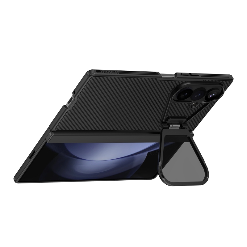Nillkin CamShield Prop Magnetic (transparentný objektív) – zadný kryt pre Samsung Galaxy Z Fold 8 Ultra Black