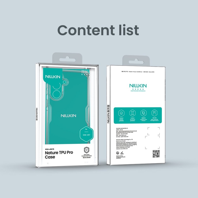 Nillkin Nature TPU PRO kryt pre Samsung Galaxy A57 Transparent