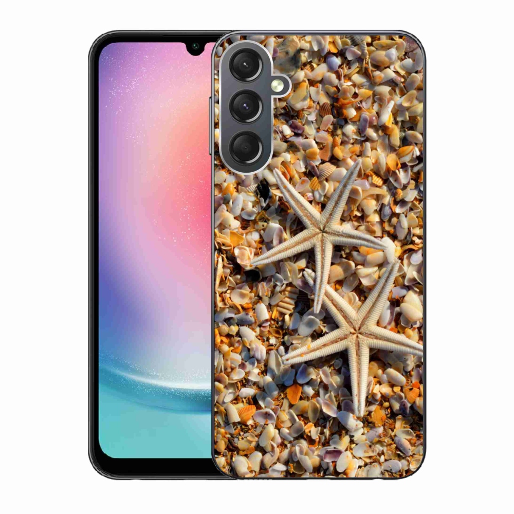 Gélový kryt mmCase na Samsung Galaxy A24 - morské hviezdice