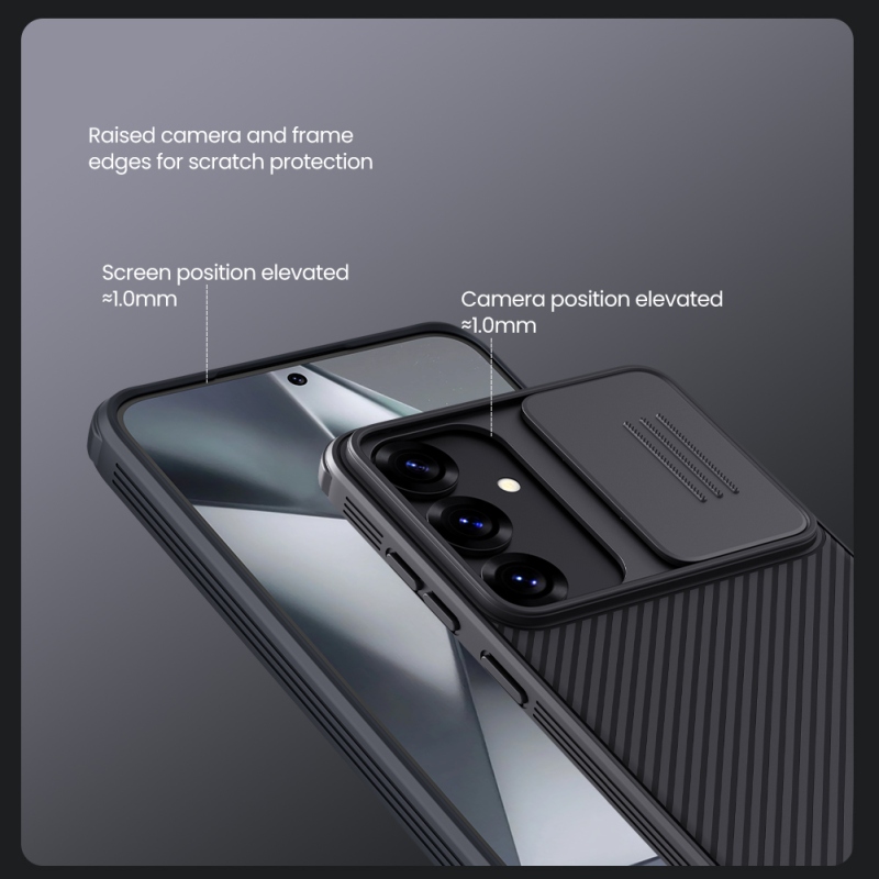 Nillkin CamShield PRE Zadný Kryt pre Samsung Galaxy S25+ Black