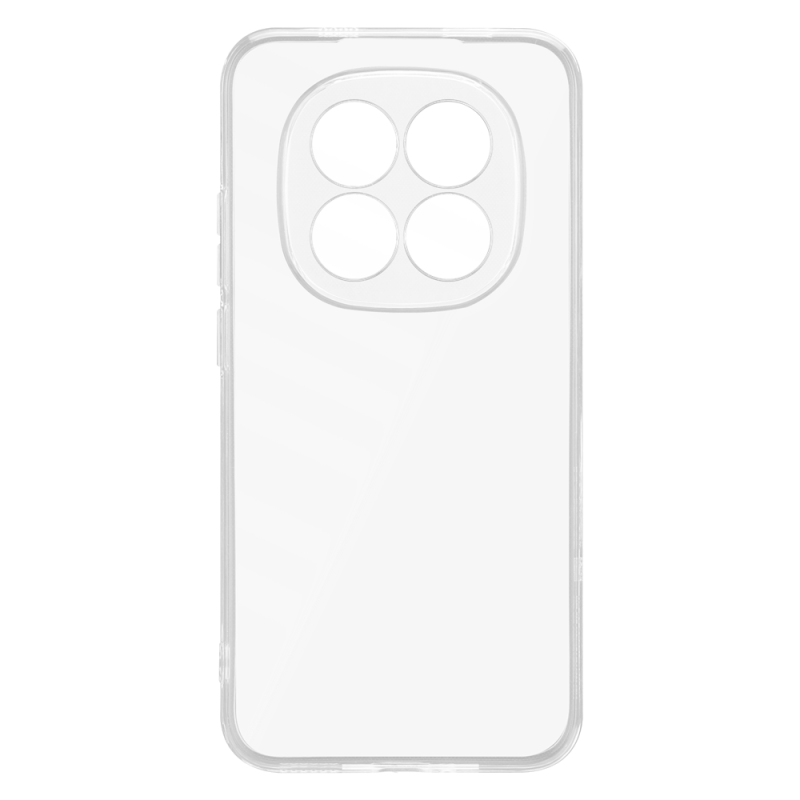 Taktický TPU kryt pre Xiaomi Redmi Note 15 Pro 4G Transparent