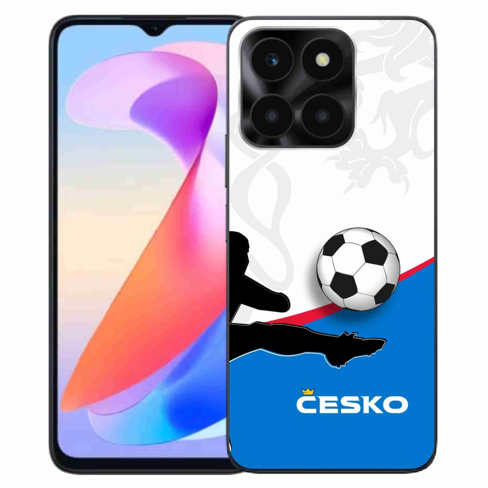 Gélový kryt mmCase na Honor X6a - futbal Česko 3