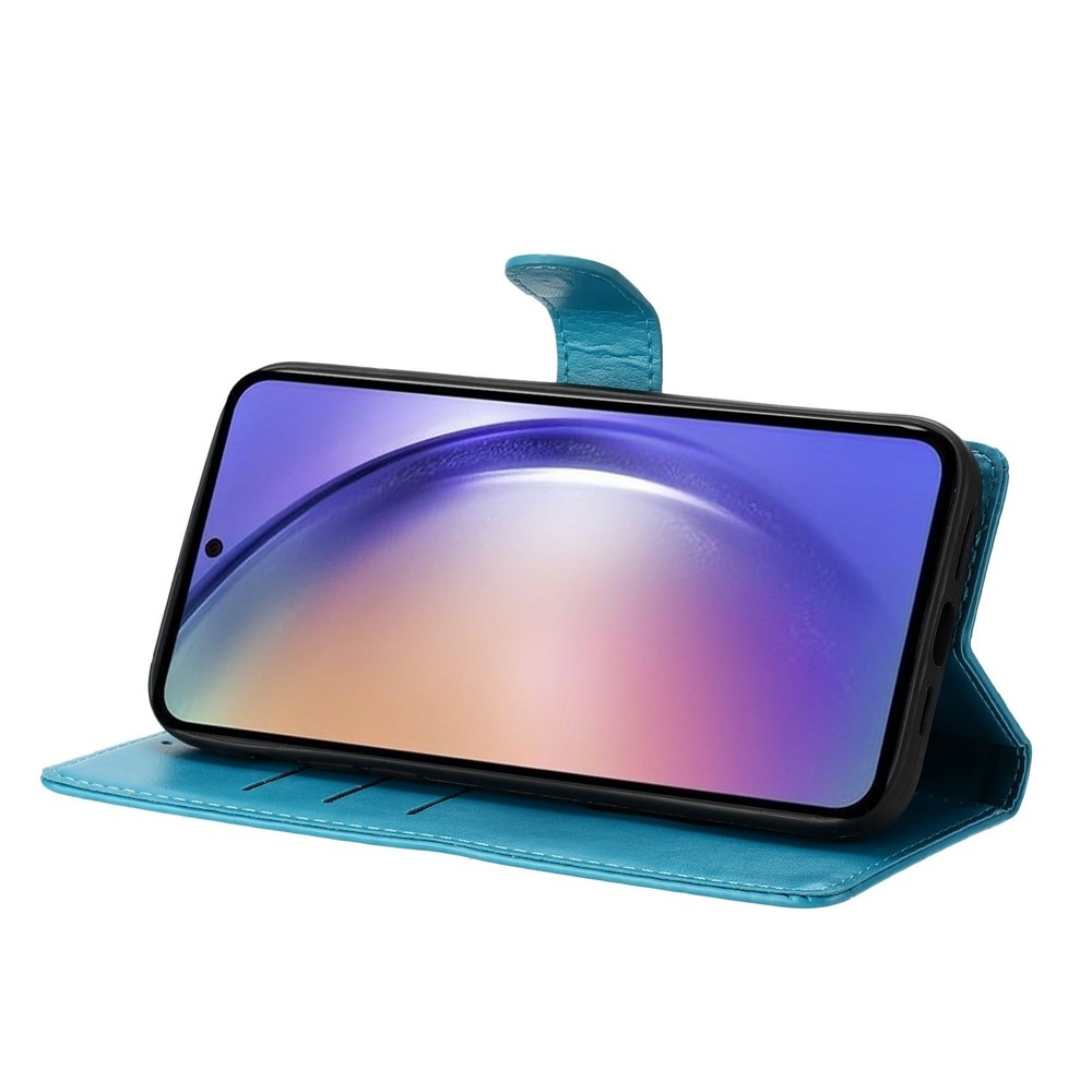 Floralis knižkové púzdro na Xiaomi 15T - modré