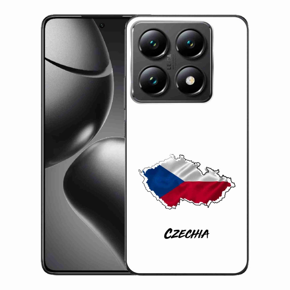 Gélový kryt mmCase na Xiaomi 14T Pro - Slovakia biele pozadie