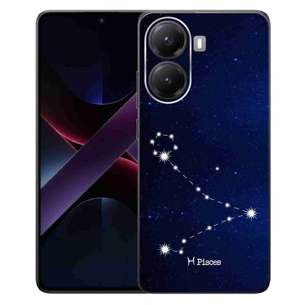 Gélový kryt mmCase na Xiaomi Poco X7 Pro 5G - súhvezdie Ryby