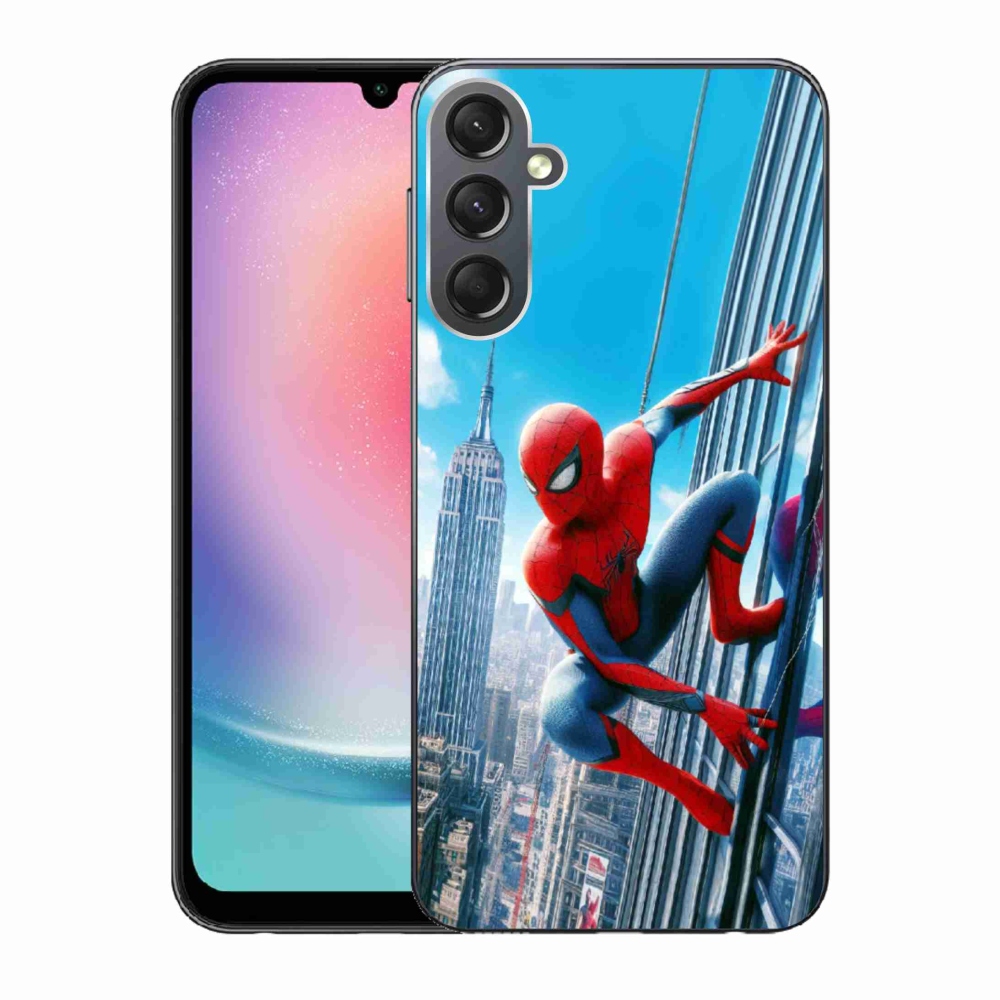 Gélový kryt mmCase na Samsung Galaxy A24 - spiderman