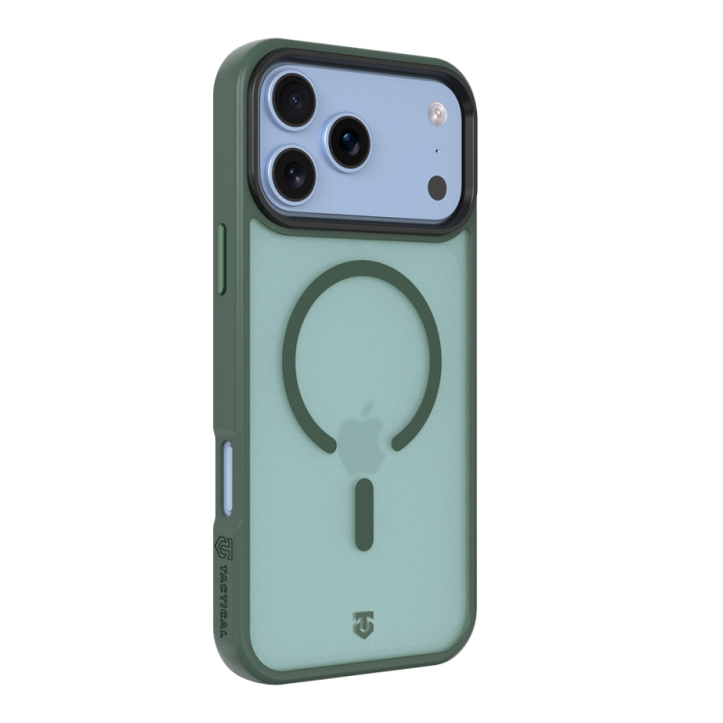 Tactical MagForce Hypersand puzdro pre Apple iPhone 18 Pro/17 Pro v farbe Forest Green