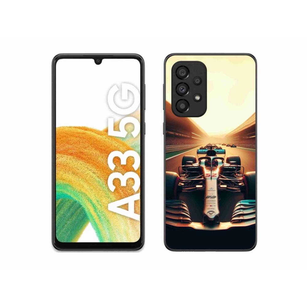 Gélový kryt mmCase na Samsung Galaxy A33 5G - formula 1