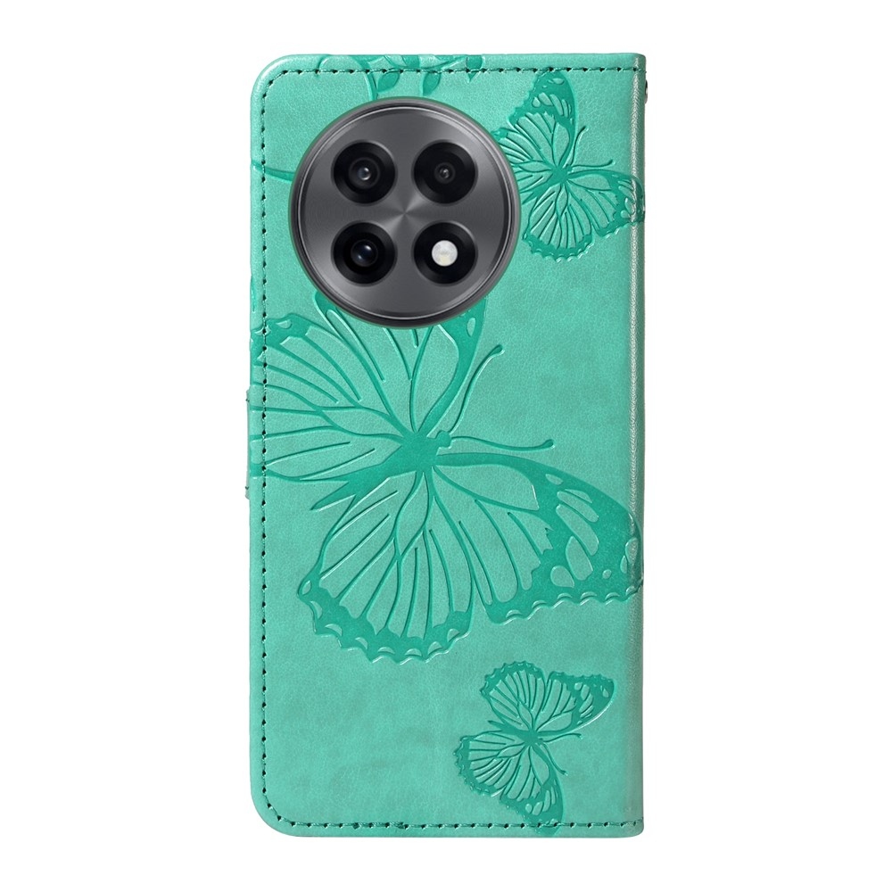 Big Butterfly knižkové puzdro na OnePlus 13R 5G - modrozelené