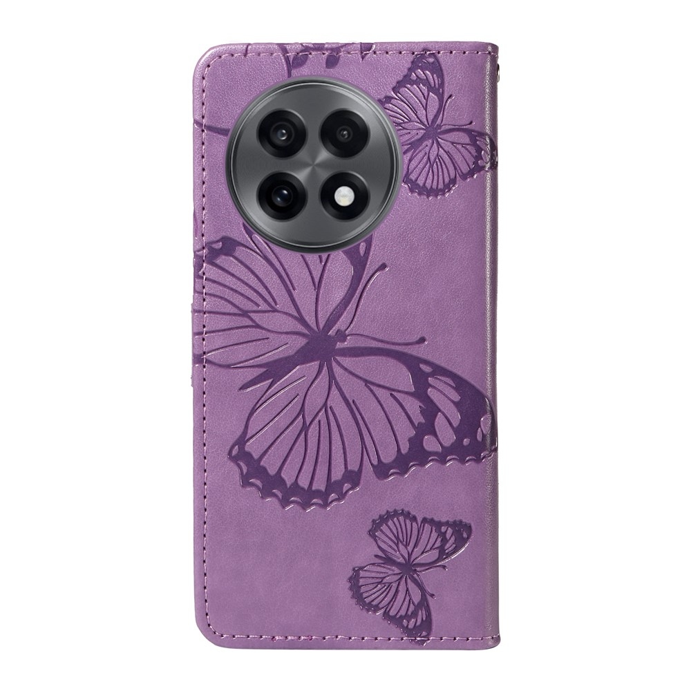Big Butterfly knižkové puzdro na OnePlus 13R 5G - svetlofialové