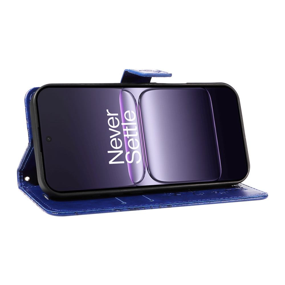 Big Butterfly knižkové púzdro na OnePlus Nord CE5 5G - modré