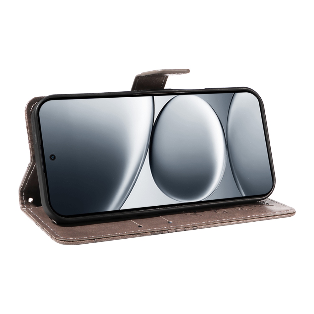 Big Butterfly knižkové puzdro na Xiaomi Redmi Note 15 Pro 5G - šedé