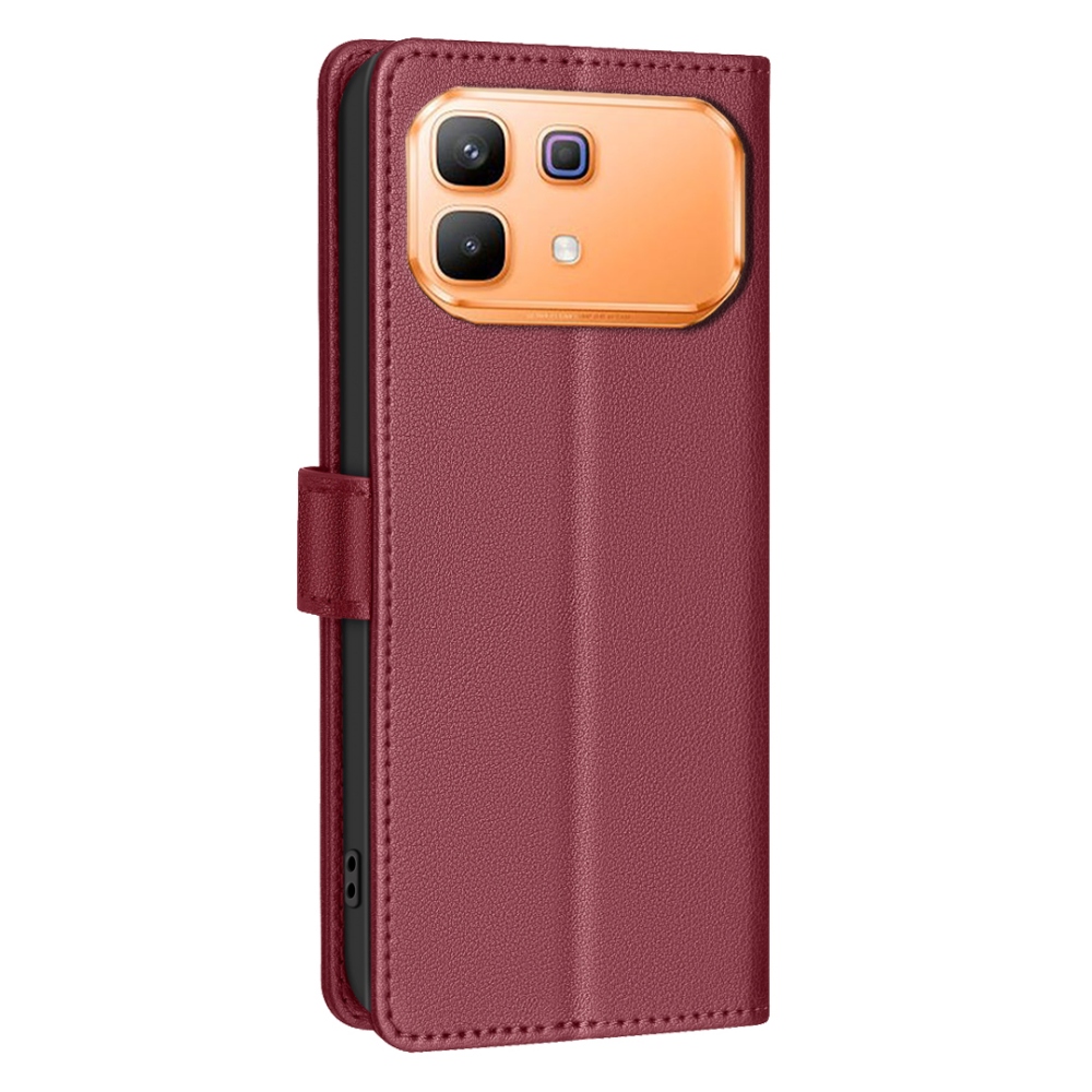 BINFEN knižkové púzdro na Infinix Note 60 5G/Note 60 Pre 5G - červené