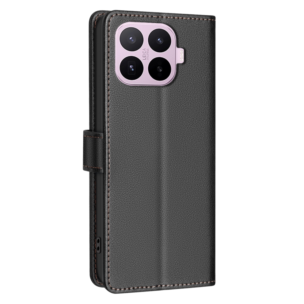 BINFEN knižkové púzdro na Xiaomi 17T Pro - čierne