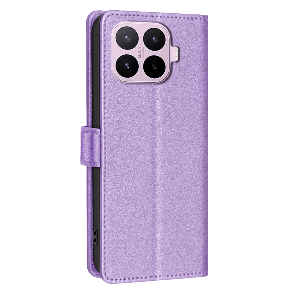 BINFEN knižkové púzdro na Xiaomi 17T Pro - fialové