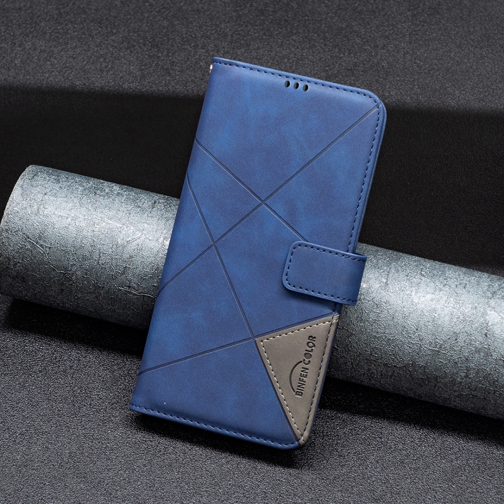BINFEN knižkové púzdro na Xiaomi Redmi 17 4G/5G - modré