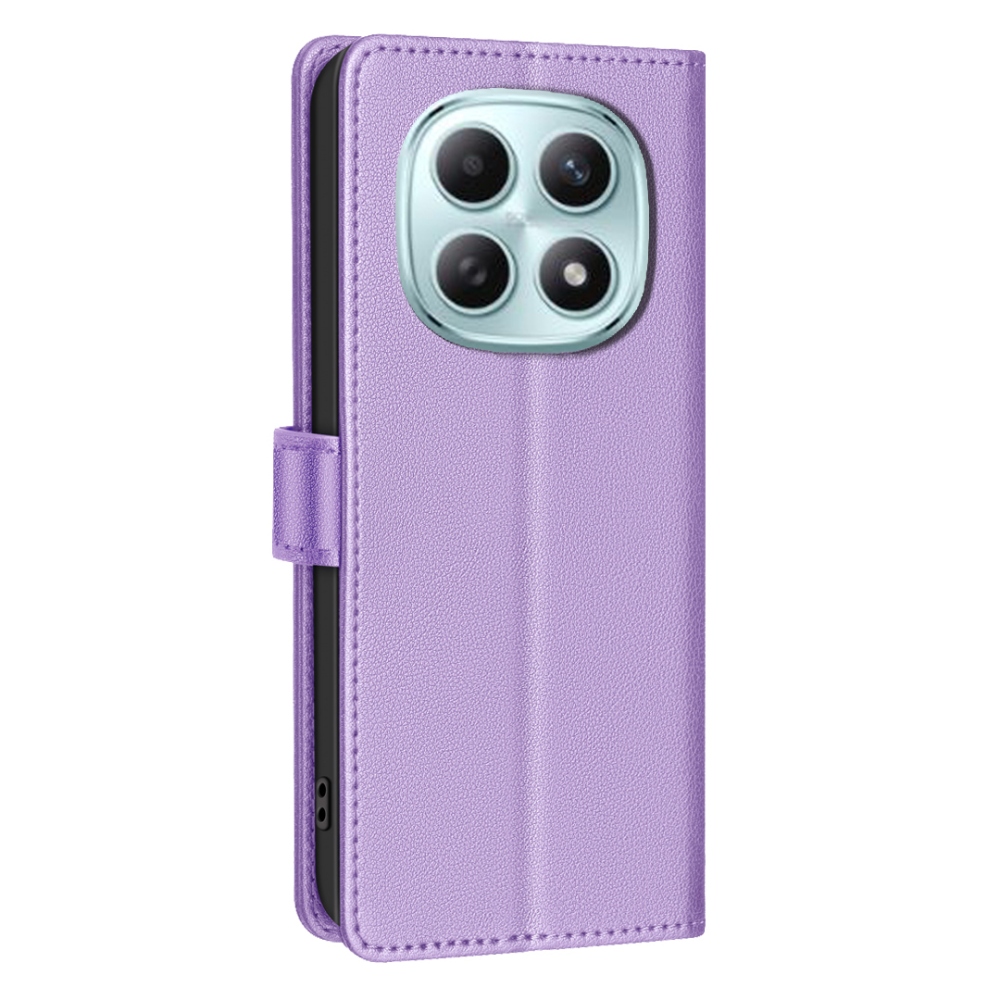 BINFEN knižkové púzdro na Xiaomi Redmi Note 15 Pro 4G - fialové