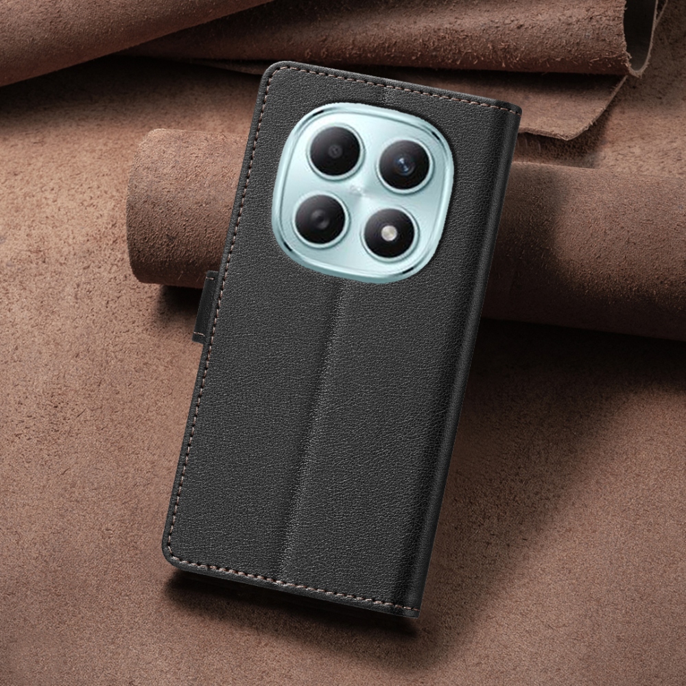 BINFEN knižkové púzdro na Xiaomi Redmi Note 15 Pro+ 5G - čierne