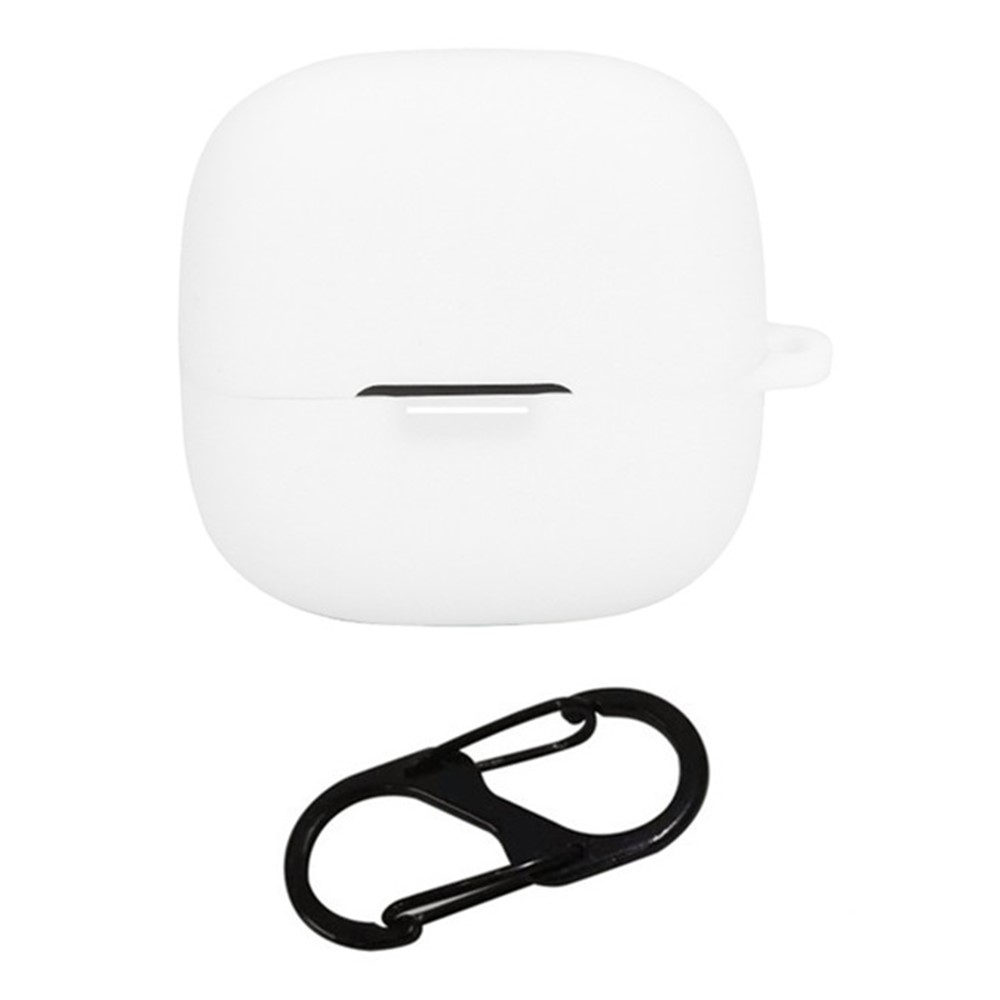 Binne silikónový obal s prackou na Xiaomi Redmi Buds 6 Pro - biely