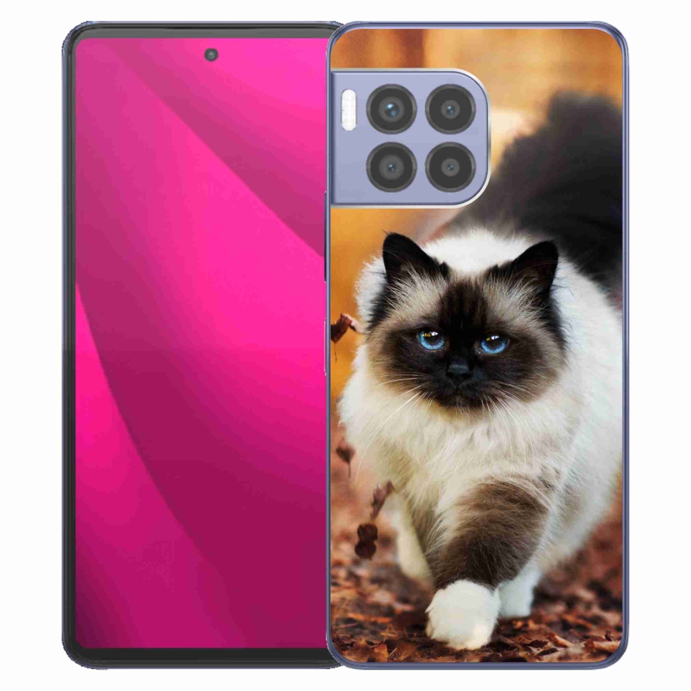 Gélový kryt mmCase na T-Mobile T Phone 2 Pro - mačka