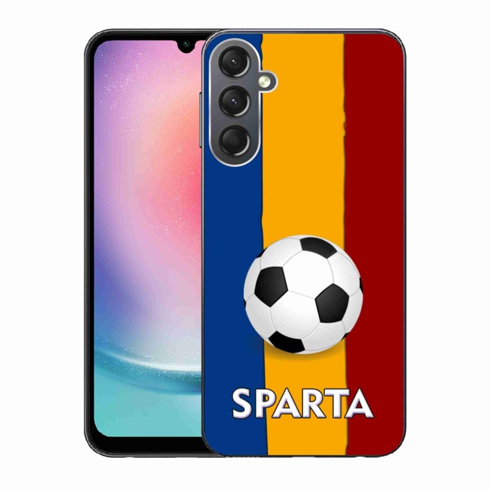 Gélový kryt mmCase na Samsung Galaxy A24 - futbal 1