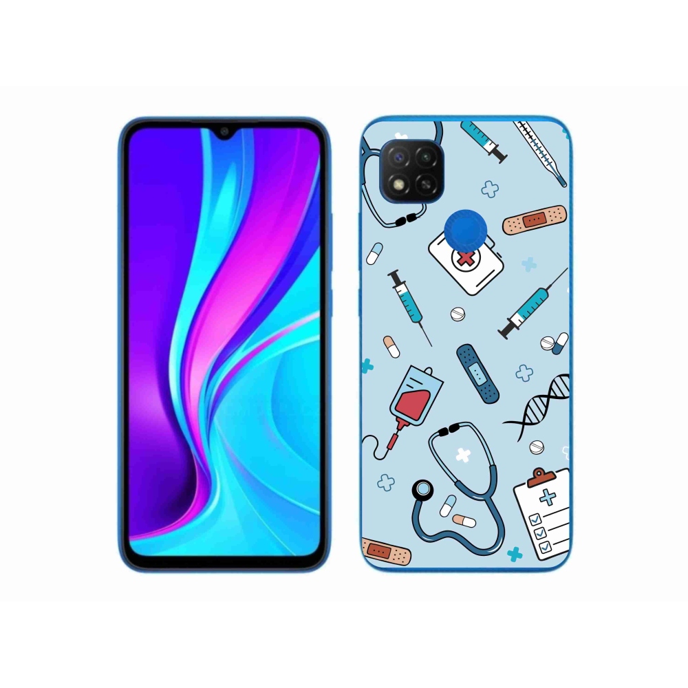 Gelový kryt mmCase na Xiaomi Redmi 9C - zdravotnictví 1