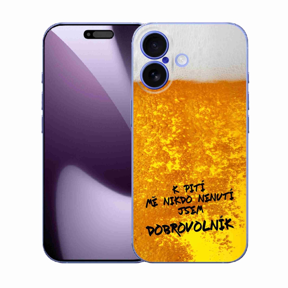 Gélový kryt mmCase na iPhone 17 - pivný motív 4