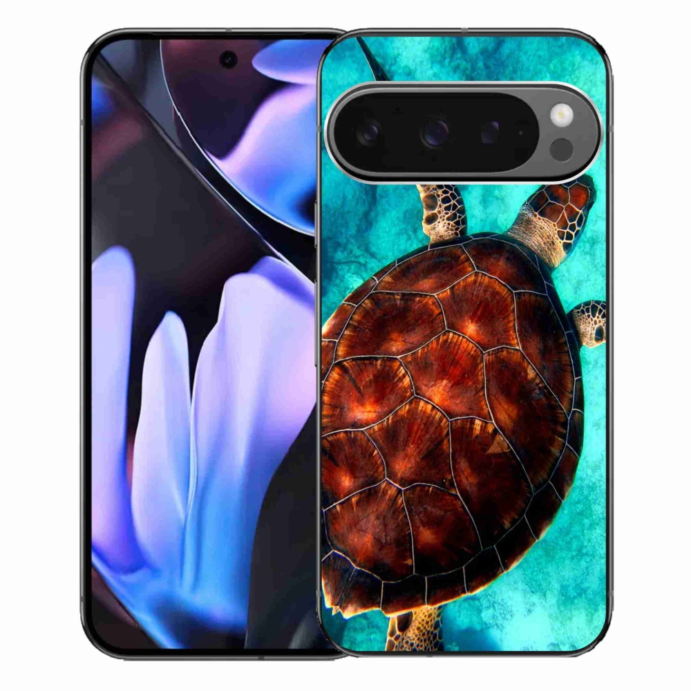 Gélový kryt mmCase na Google Pixel 9 Pro XL - korytnačka