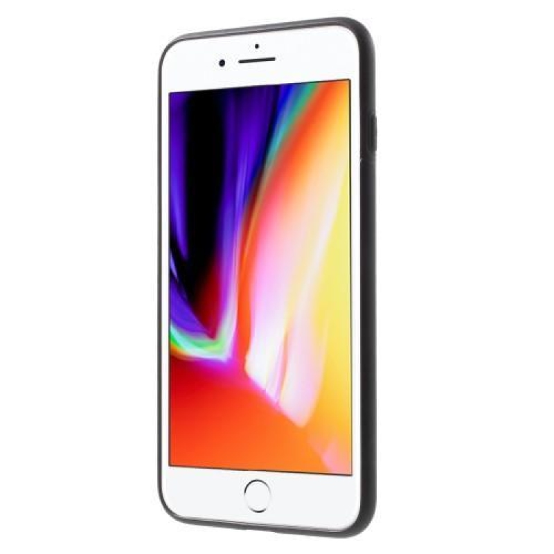 Bloom gélový obal na iPhone 7 Plus a iPhone 8 Plus - biele kvietky