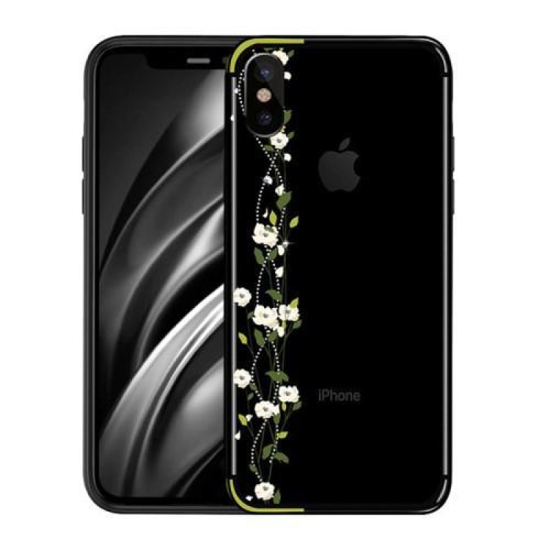 Bloss dymový gélový obal na iPhone X - zelený